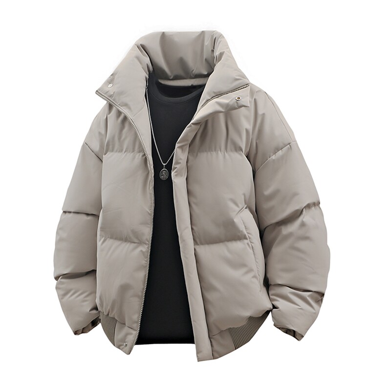 支持二开冬装加棉加厚立领棉服男女棉衣外套光板面包服M816-P70,男装棉衣,电商A441