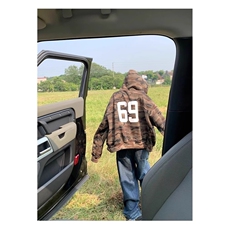 街头潮流嘻哈ins街舞hiphop新款个性时尚迷彩开衫卫衣L82877-P55，男装卫衣，星座1008