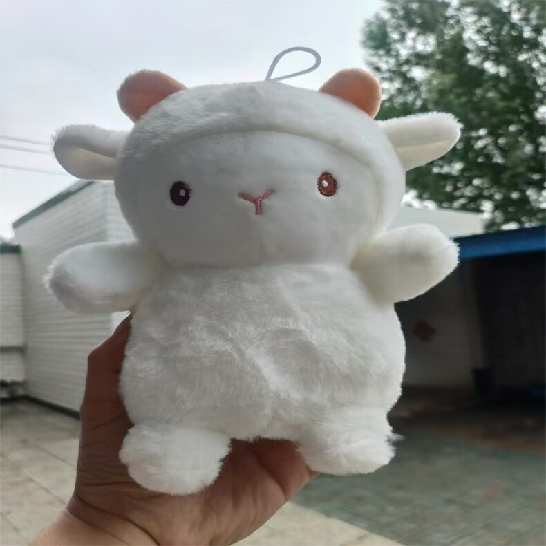 小白羊（十个起售），乐达毛绒玩具厂