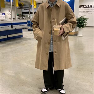 港风休闲男士风衣中长款FZ12P45,男装风衣,星座1116-2
