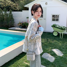 现货新款2025年春季复古风外套1C119-P165-K245，女装短外套，英标秀