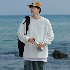 3301情侣信号圆领秋冬卫衣常规P28加绒P38S-5XL支持定制班服潮，男装卫衣，星座115A-3