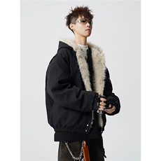 CLEANFIT座山雕棉服美式高街设计感重磅连帽外套A170-M899-TP110，男装棉衣，电商A170