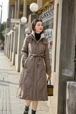 2021冬季长款羽绒服，女装羽绒服，梦依雪歌