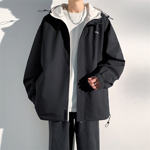 秋季户外夹克男双面穿冲锋衣外套DSA157B-JK7902-P70图片