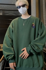 ！圆领卫衣男装港风长袖t恤男外套男WY549-特P23，男装T恤，电商B371