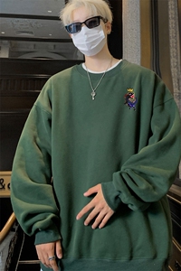 ！圆领卫衣男装港风长袖t恤男外套男 WY549-特P23图片