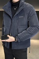 标50白鸭绒金丝软毛皮羽绒服条纹品质C317-Y830-P285控358，男装羽绒服，电商C317