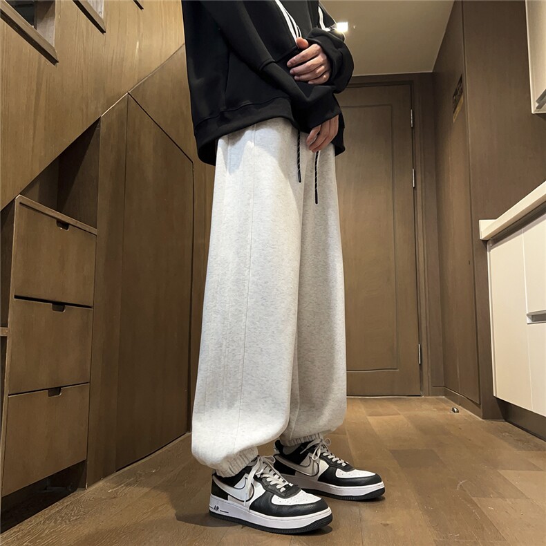 冬季加绒休闲裤束脚裤D329-QM645-特P45-控78,男装休闲裤,电商D329