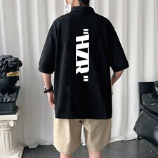 PL57002-P35翻领短袖polo衫男大码胖子半袖t恤男有领保罗衫模特，男装Polo衫，电商A040