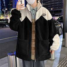 新款冬款加绒加厚棉衣男羊羔绒宽松外套潮流男装MY103P105控价138，男装棉衣，电商A086