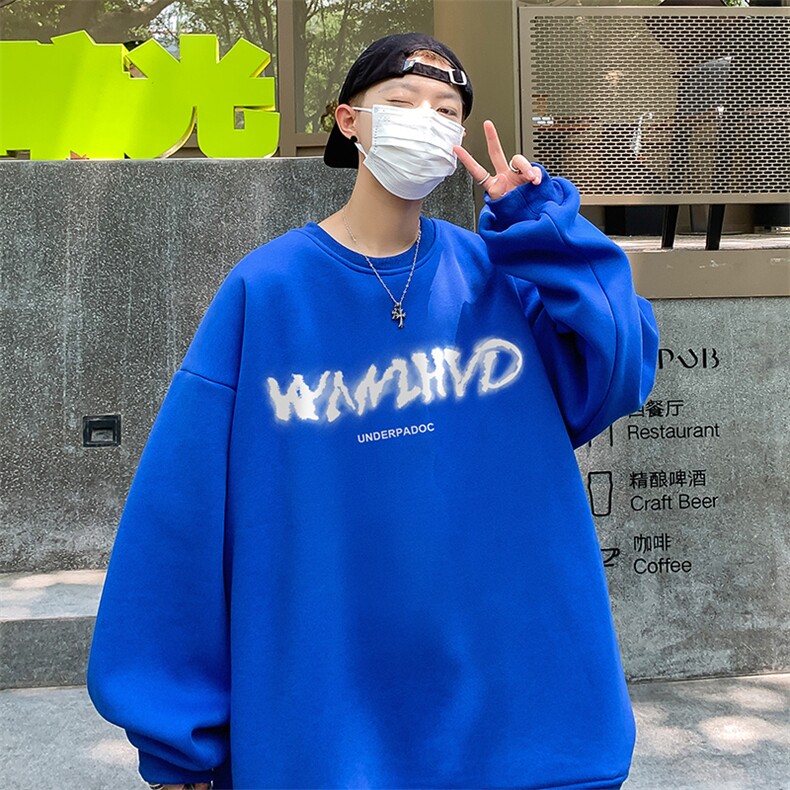 直播360克重磅美式印花卫衣Y233特P28同步供应华棉品质P38特,男装卫衣,电商A486