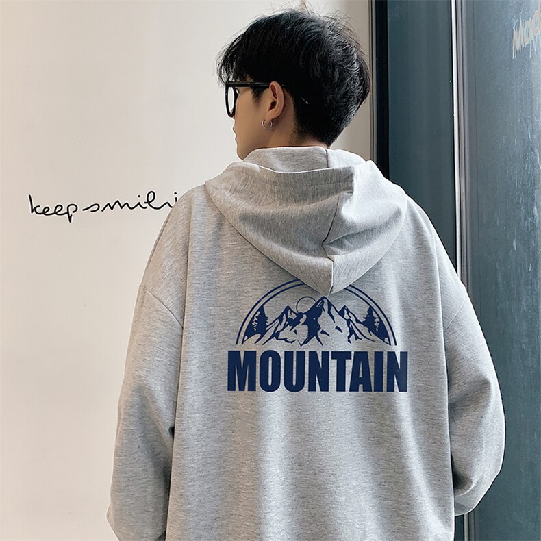 KS21255-P38连帽开衫卫衣男运动外套大码班服,男装卫衣,电商A040