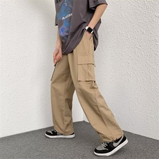 设计感高街oversize工装裤男日系休闲裤cityboy裤子男K3521-P43，男装休闲裤，星座512-2