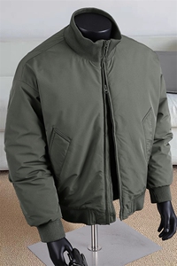 抖音美式高街立领棒球棉服飞行夹克棉衣短款外套男MY1030-P65图片