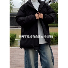 现货高品质美式高街冬季重磅三防加厚羽绒棉衣厚外套面包棉服，男装棉衣，电商A486