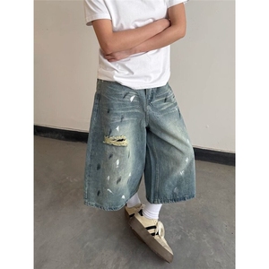 80%含棉量原版细节涂鸦#蓝色S-2XL310A-4-A121-P55,冬天衣服的搭配男装图片