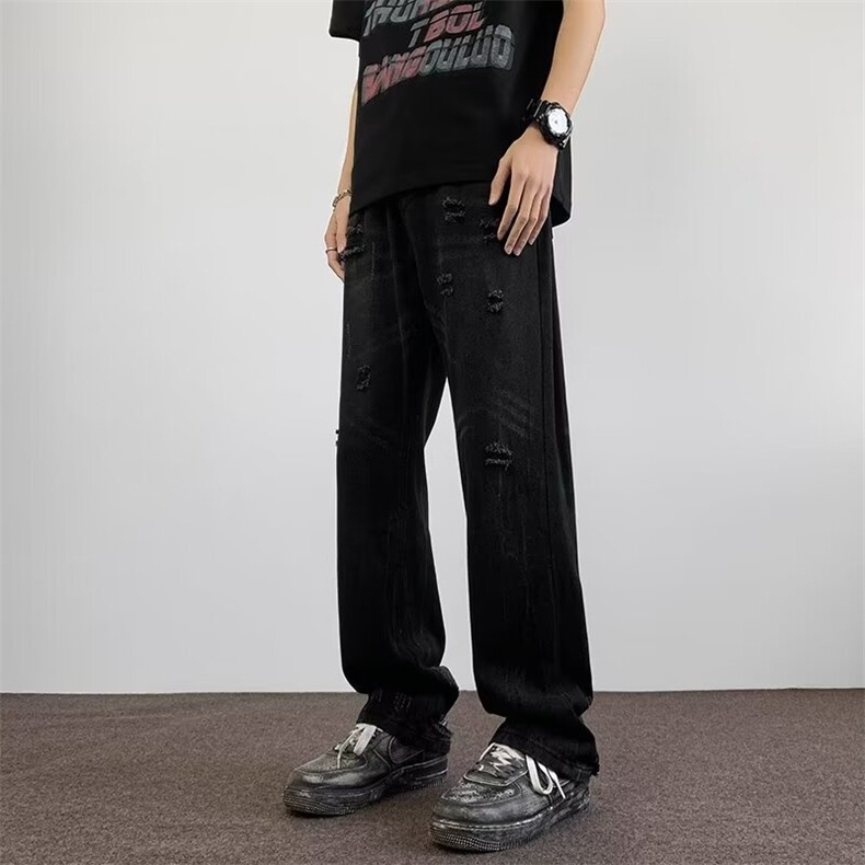 2024美式牛仔裤男款春季长裤潮N6151P43,男装牛仔裤,星座1116-2