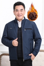 610/中老年男装外套加绒加厚夹克爸爸冬装外套加厚棉夹克衫，男装夹克，星座1216（原钱塘722）