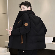 冬季加厚棉衣男休闲时尚青年立领棉衣百搭棉服外套M1801-P78，男装棉衣，星座310B-3