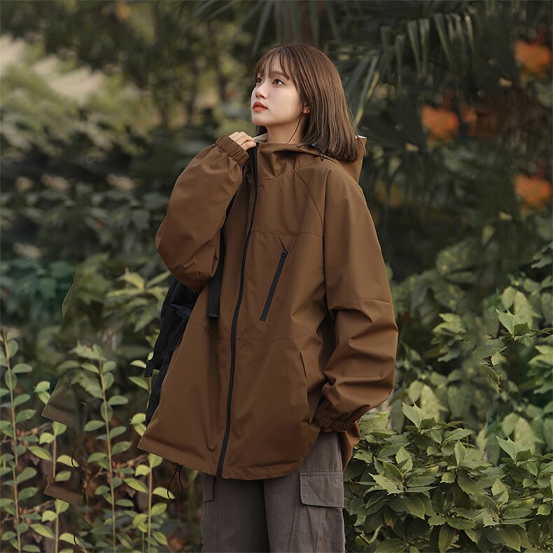 春季新款潮流户外纯色双面穿夹克男女宽松情侣冲锋衣JK7903-特P80，商品下架区商品下架区，星座904