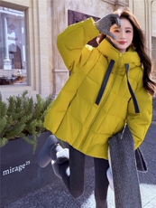 现货新款2167-P385-K569新G标90绒中长款羽绒服，女装羽绒服，然然