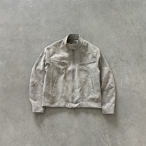 现货哈灵顿皮衣 W2602M-2XL P115图片