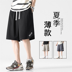 夏季日系舒适百搭休闲五分裤XD2331特批35，男装休闲裤，星座718