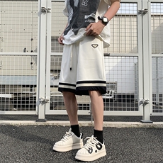 篮球短裤男夏季美式新氧棉休闲宽松男生运动五分裤健身跑步裤抽绳，男装牛仔裤，星座1013