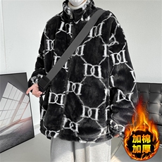 MM3131J/P100冬季毛毛棉衣男女棉服毛绒加棉加厚男外套棉袄，男装棉衣，电商A141