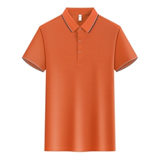 拼接翻领半扣工作服春季2528-p28，男装T恤，星座1602B（原101B-1）