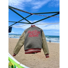 1506-1/MF9161原版做工/P89重磅头层pu皮袖复古厚棉服男女棒球服，男装皮衣，星座1506-1