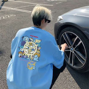 25年已注册抖音直播短袖T260克TB5116批28纯棉220克T5116P22控38,男生发型搭配正装图片