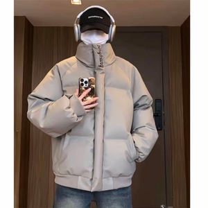 网图 现货冬季立领加厚刺绣PU皮棉衣保暖棉服M530-P85图片