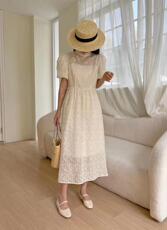 [现货]韩版风气质连衣裙，单色、三码，女装连衣裙，依柏璐(1F)