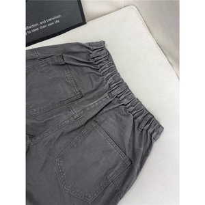 B221 美式ins高街筒洗褪多口袋工装休闲牛仔裤 LK26648-特P55控98图片