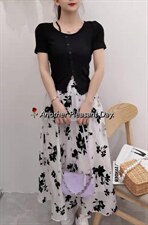 【夏季新款】两件套 印花 显瘦,其它,笑思源