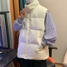 秋冬季新款立领马甲外套男士潮牌外穿背心马夹面包服W5738-P46，男装背心/马甲，星座512-3