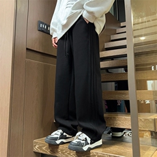X416B-1-KL2301-P55限78复古痞帅新品立体裁剪褶皱休闲裤运动宽松，男装休闲裤，星座416B-1