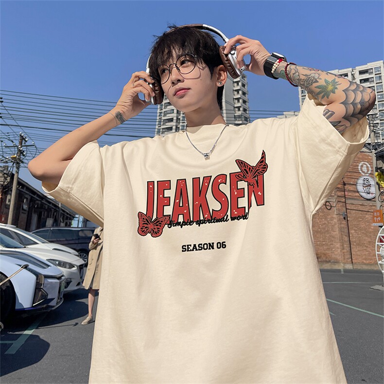 得物直播品质220克纯棉精梳xz605-dcm278-特批20控38,男装T恤,星座605(原A050)