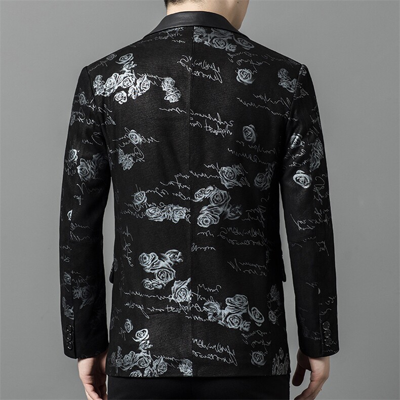 8113-1春秋款海宁真皮皮衣男绵羊皮花皮西服商务休闲男装P570,男装西服,电商B360A（原721A）