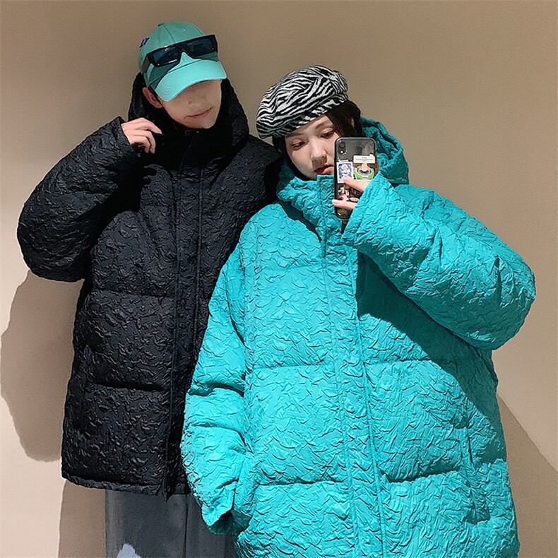 冬季新款棉衣大码压皱连帽棉袄棉服A071-M12-P125,男装棉衣,电商A125