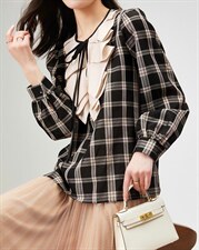 设计感双邹小衫，其它，青橙愫(7F)