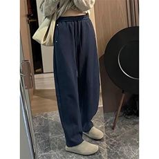 AK1824-P40新款休闲显瘦哈伦直筒宽松弯刀卫裤，男装休闲裤，星座617A-2