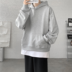 春秋季cleanfit男生短款卫衣美式重磅连帽大帽衫廓形外套潮WY004，女装短外套，电商B312