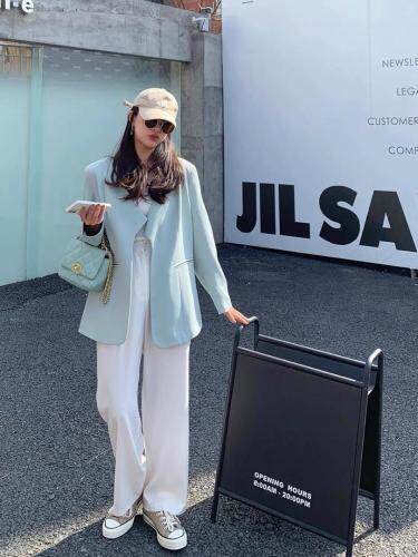 【春季新款】自制西装裤，垂感好，女装休闲裤，F/TU