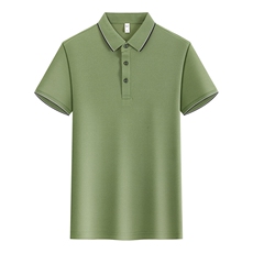 拼接翻领半扣工作服春季2528-p28，男装T恤，星座1602B（原101B-1）