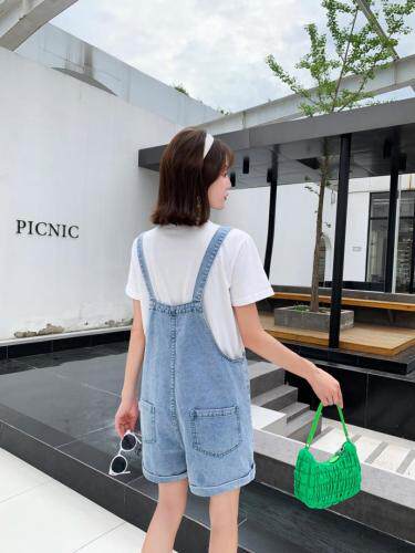 2021夏季新款背带裤，女装，雪儿诱惑