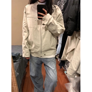 复古纯棉工装夹克外套JK089-P70图片