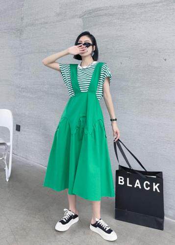 欧货同款背带群套，女装，玩美